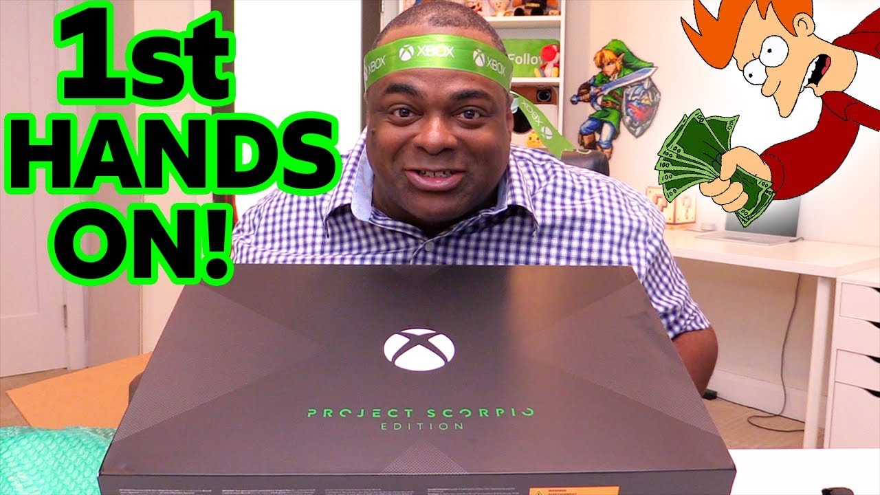 Первые впечатления: XBOX ONE X: PROJECT SCORPIO EDITION!