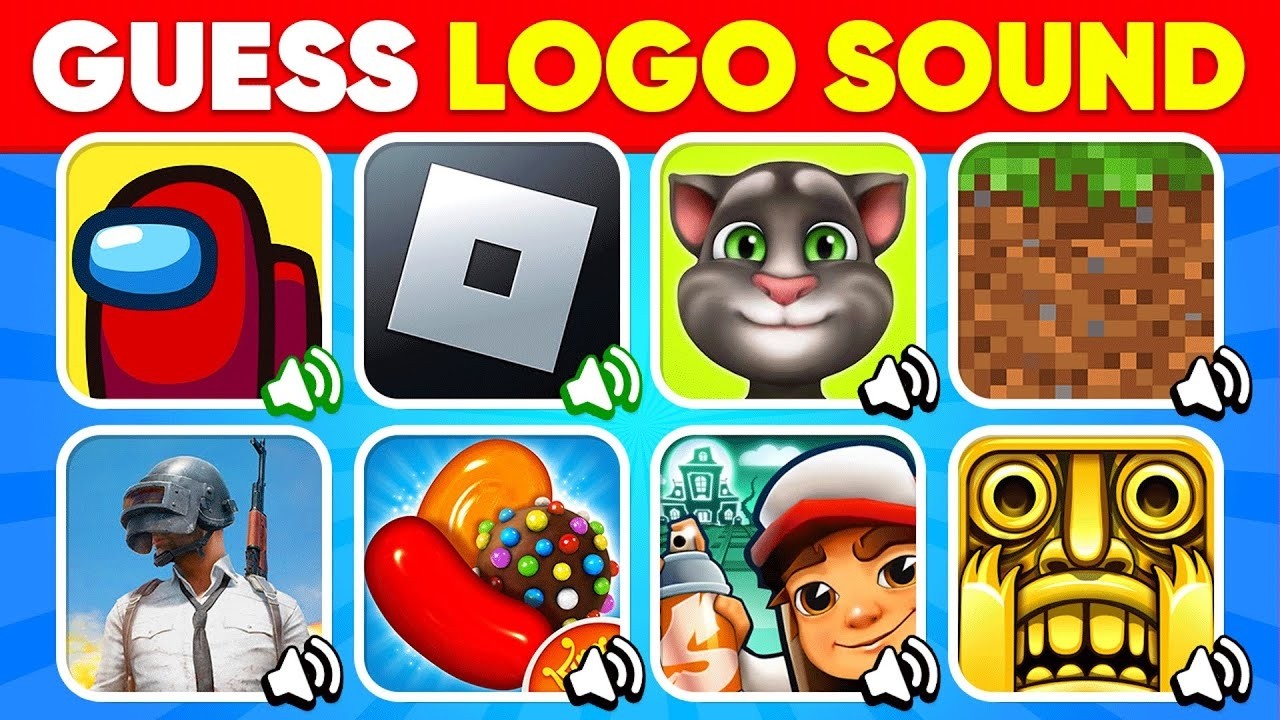 Guess The Logo Sound 🤔🎮🔊 Game Edition | Minecraft, Roblox, Subway Surfers, Candy Crush | 2026
