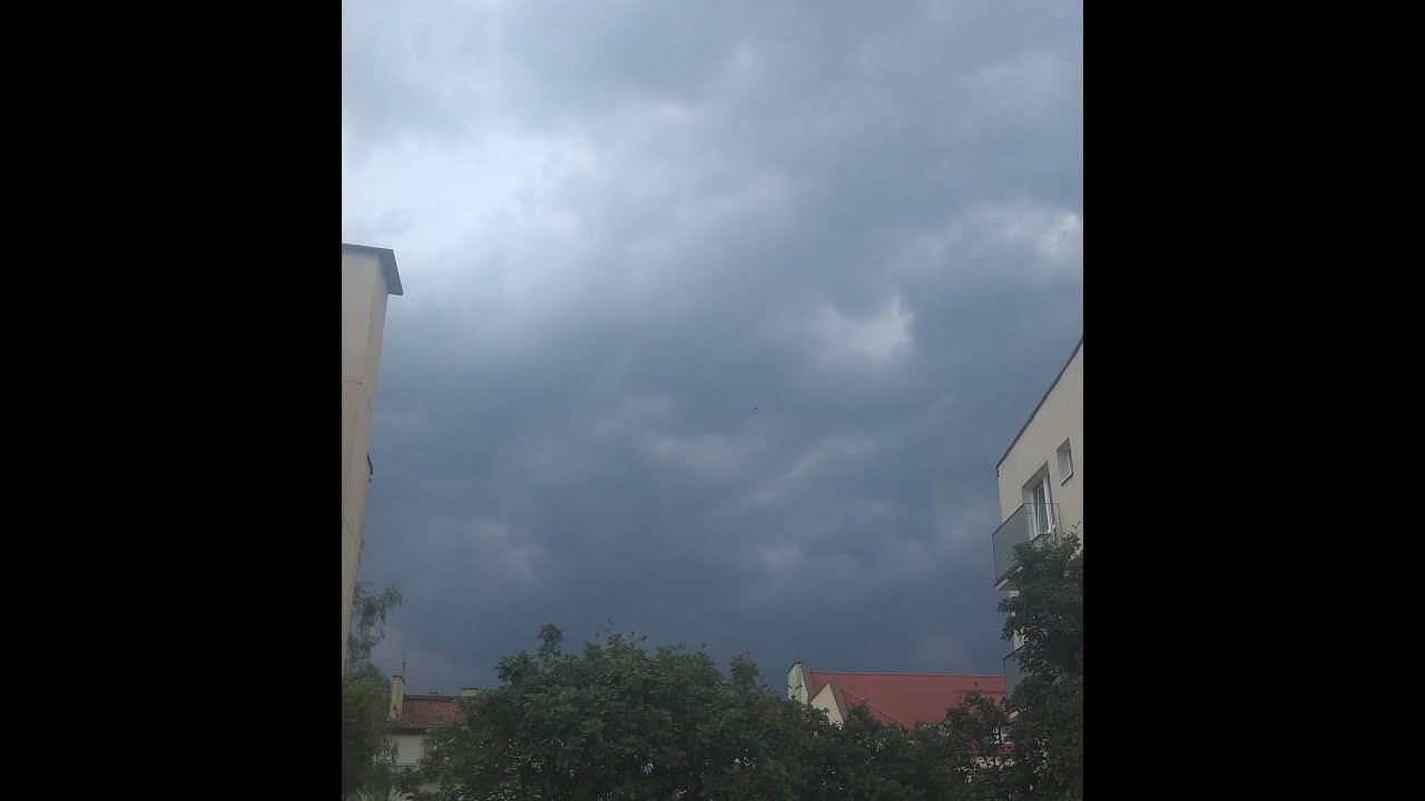 Olsztyn 13 06.2019 Pierwsza gwałtowna burza w Olsztynie