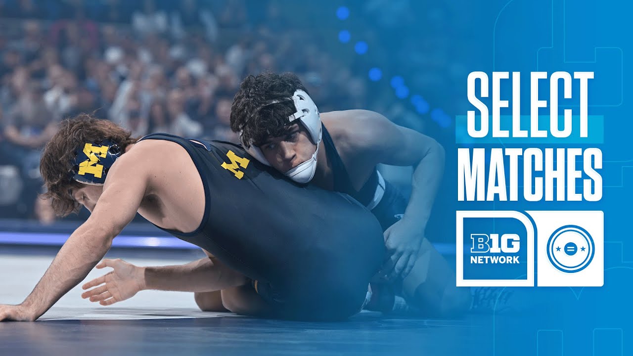 Мичиган против Пенн Стэйт | Избранные матчи | Big Ten Wrestling | 02.07.2025