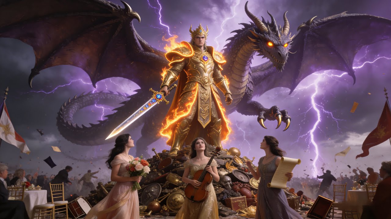 &iexcl;El Rey Drag&oacute;n despierta! Su venganza arrasar&aacute; naciones. 🐉 #PoderDivino#240227swB2
