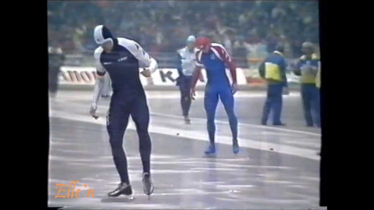 World Championships Sprint Heerenveen 1989 - 1000 m Jansen - Zhelezovskiy (WR)