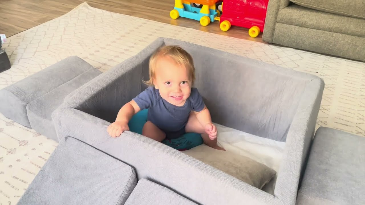 Ultimate Toddler Fun: Foam Climbing Blocks & Ball Pit for Indoor Crawling, Sliding & Play!