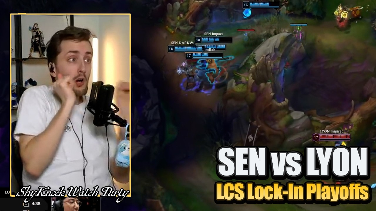 BIG Dhokes vs Father Impact for LCS Finals  -  LCS Lock-In Playoffs (SEN vs LYON Highlights)