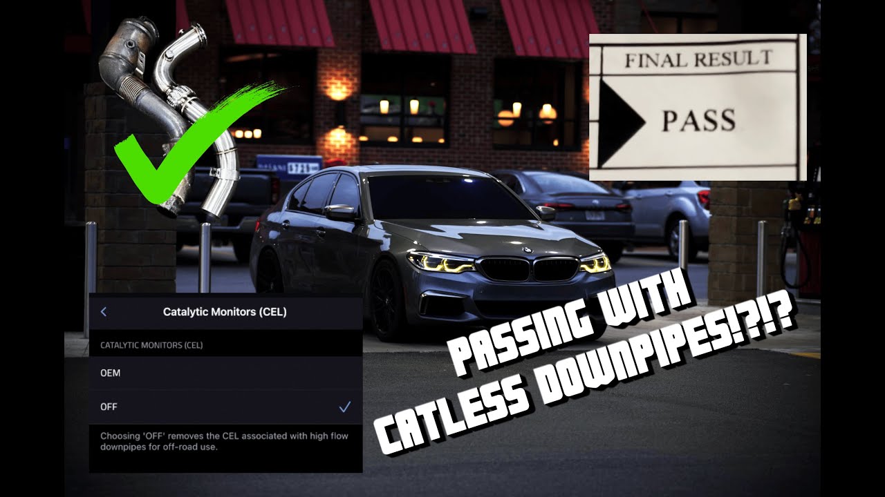 How to Pass Emissions with Catless Downpipes on ANY BMW!