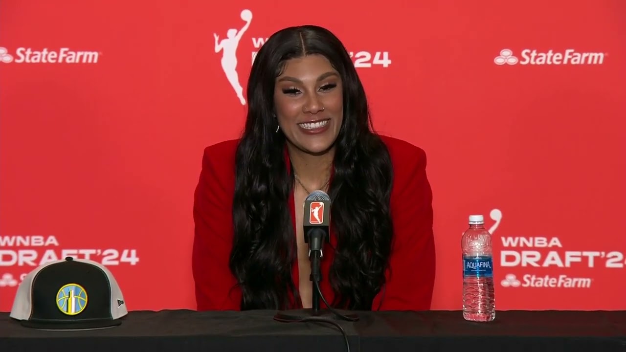 Kamilla Cardoso 2024 WNBA Draft Presser