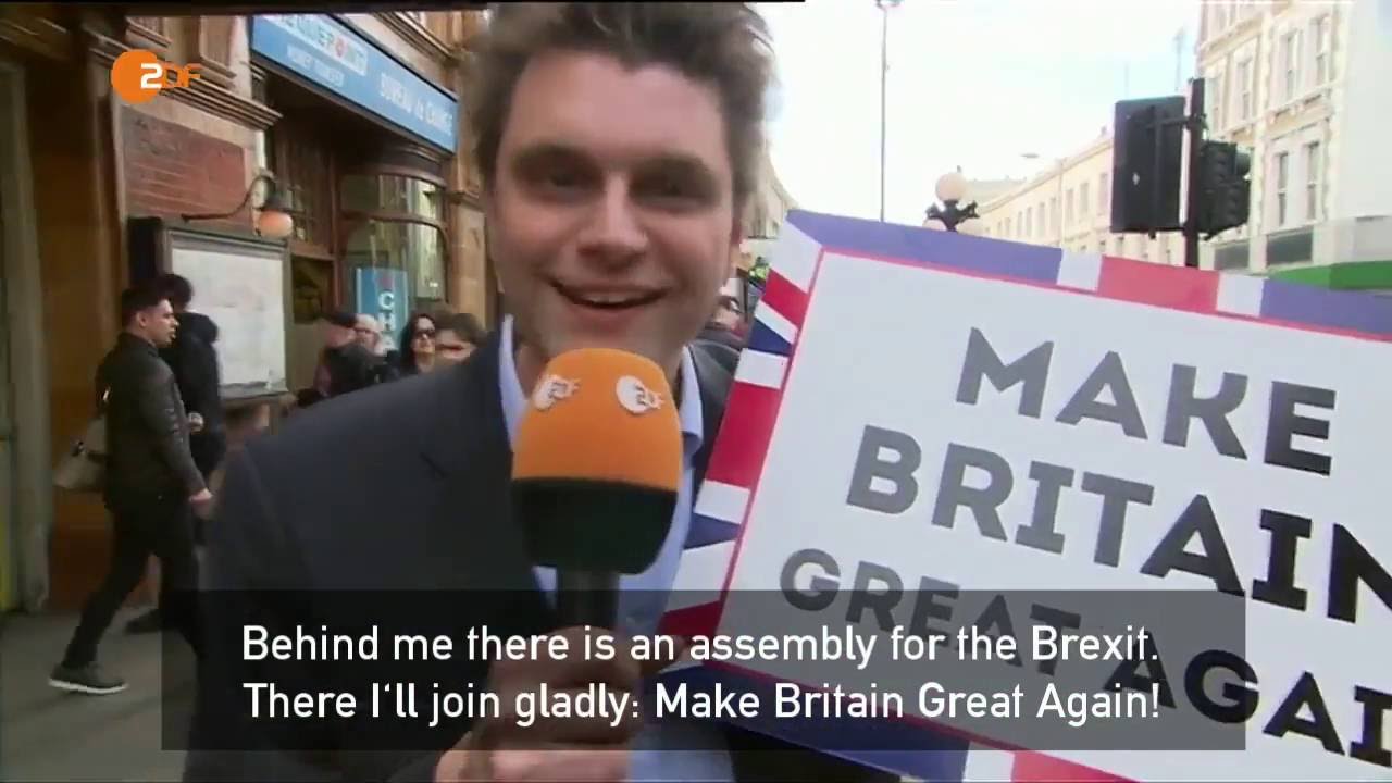Krauts for Brexit: heute-show on 27/05/2016 | ZDF | EU Referendum 23rd June 2016 | English subtitles