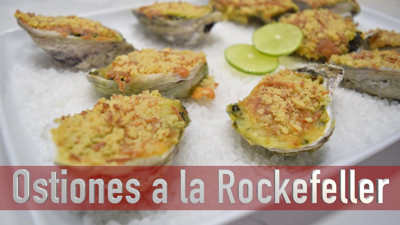 Ostiones Rockefeller