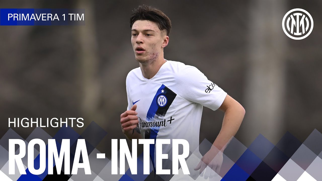 DRAW IN ROME 🤜🤛 | ROMA 1-1 INTER | U19 HIGHLIGHTS | CAMPIONATO PRIMAVERA 1 23/24 ⚽⚫🔵
