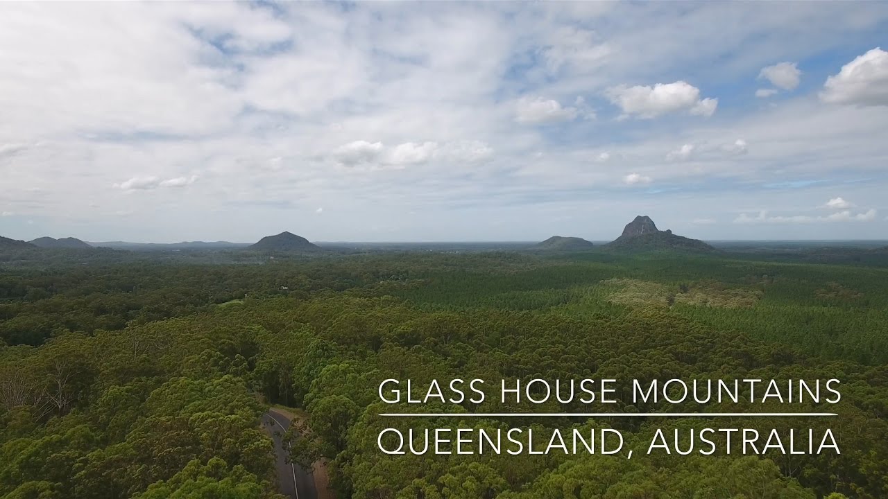 Our World by Drone in 4K - Glass House Mountains, QLD, Australia