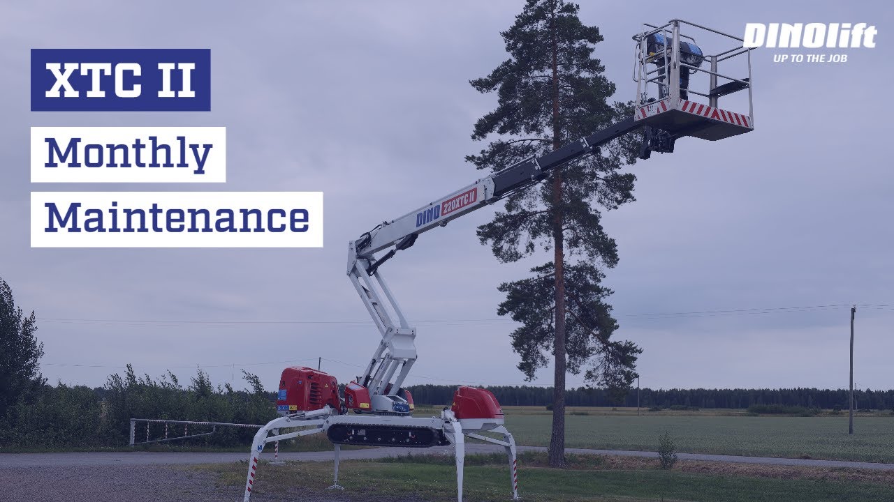 DINO XTC II Series: Monthly Service and Inspection