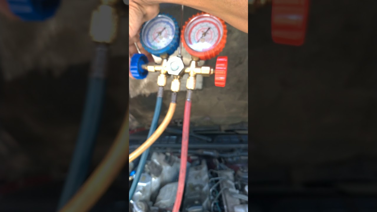Como colocar gás no ar-condicionado da s10