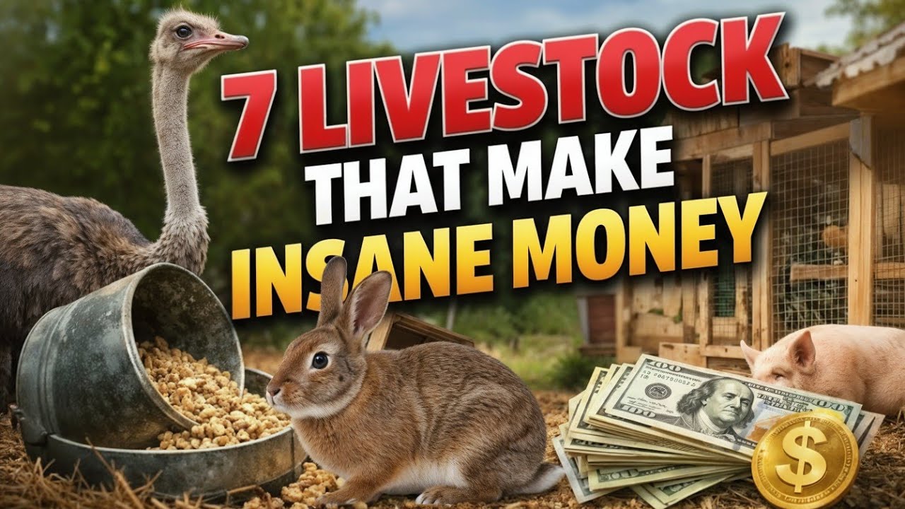 7 Most Profitable Livestock You Might not Think of