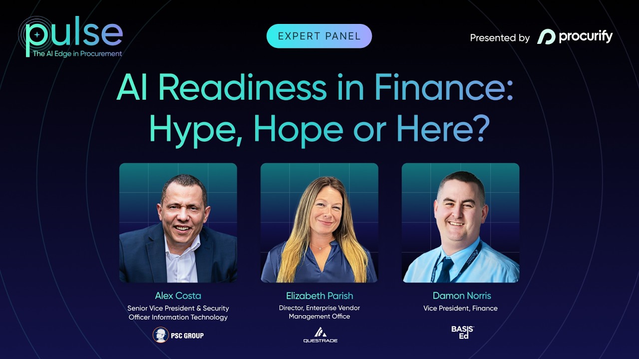 AI Readiness in Procurement: Turning Insights Into Action | Pulse Presented by Procurify