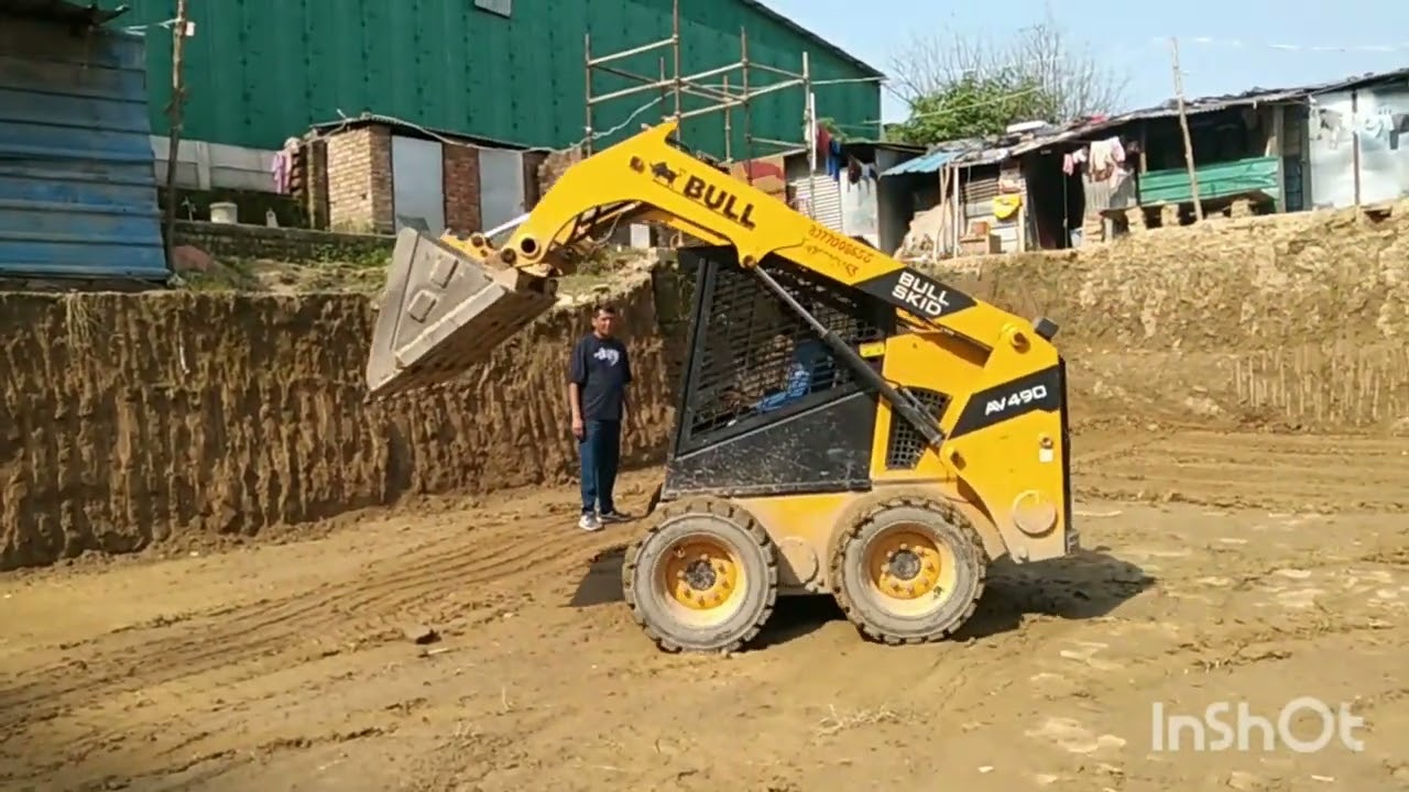 Bobcat v/s bull machine  👍👍👍👍👍ASMR