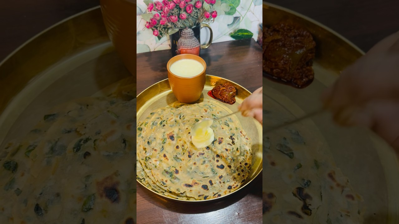 PM Modi&rsquo;s Favourite Moringa Paratha Recipe #modi #moringa #moringaleaves #drumsticks #pmmodi #shorts