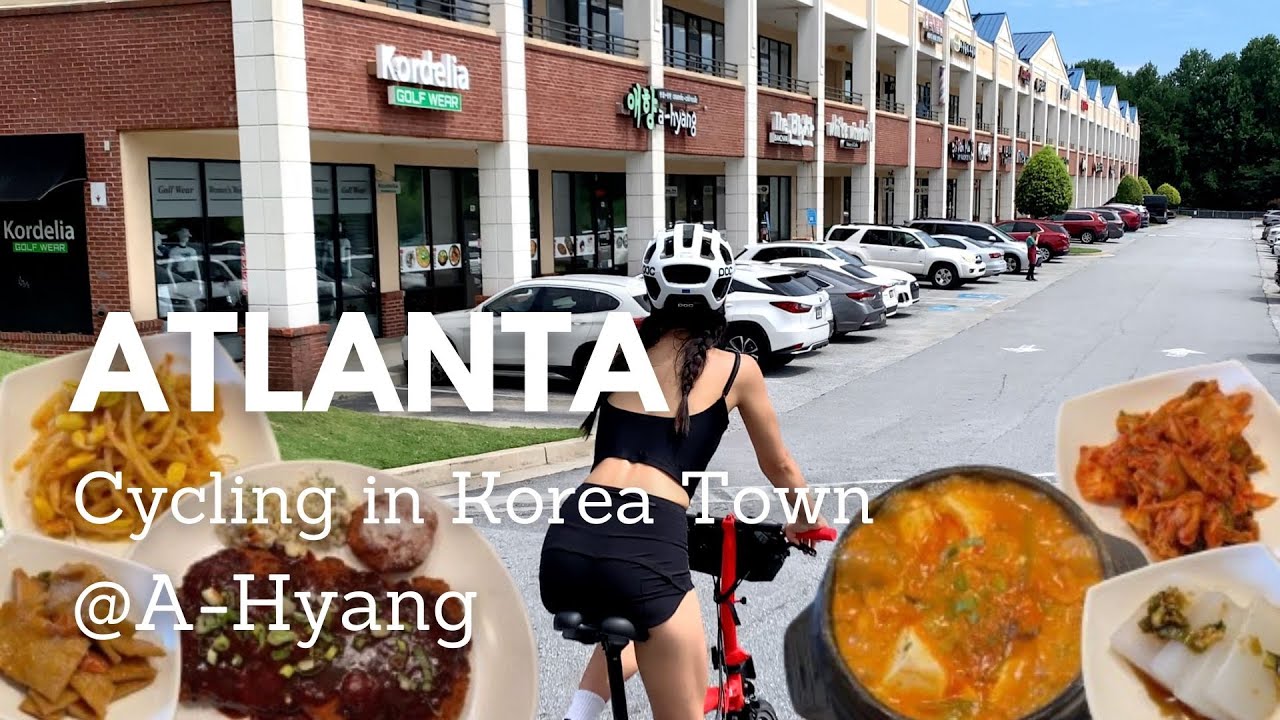 How big is Koreatown in Atlanta? (We cycled from Suwanee to Duluth to find out)