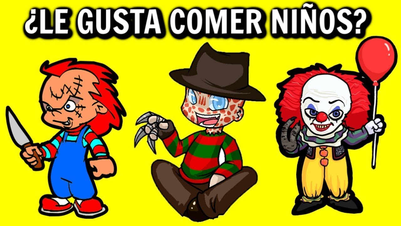 Adivina de que PERSONAJE de TERROR se TRATA solo con UNA PISTA
