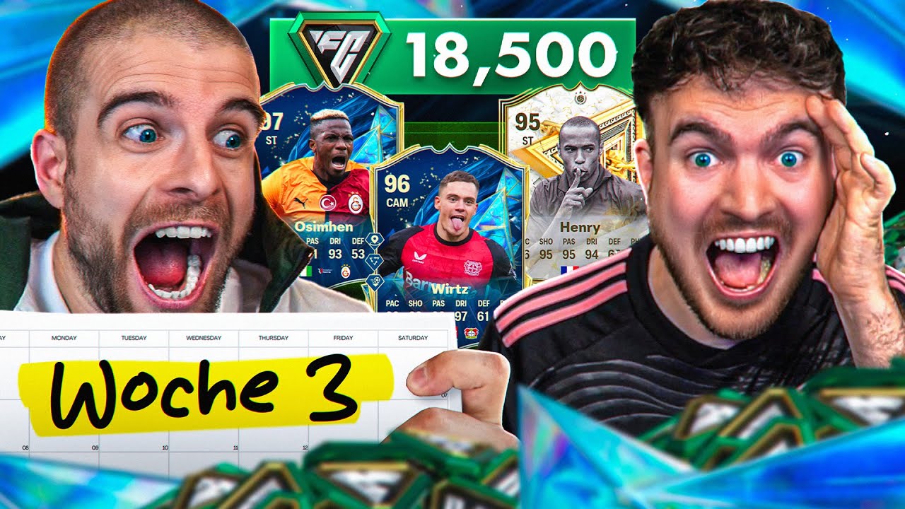 XXL Buli SPEZIAL! NEUER ACCOUNT! WER erreicht MEHR in 7 WOCHEN TOTS in FC 25 🥼🧪