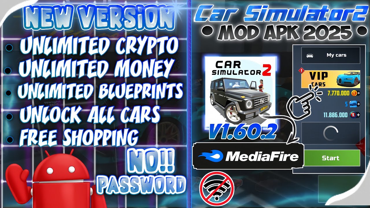 TERBARU!!CARS SIMULATOR 2 MOD 2026 V.16.0.2 | NEW VERSION UNLIMITED MONEY & UNLOCK ALL CARS 