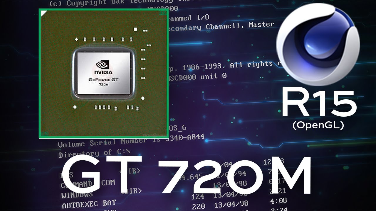 Cinebench R15 OpenGL NVIDIA GeForce GT 720M