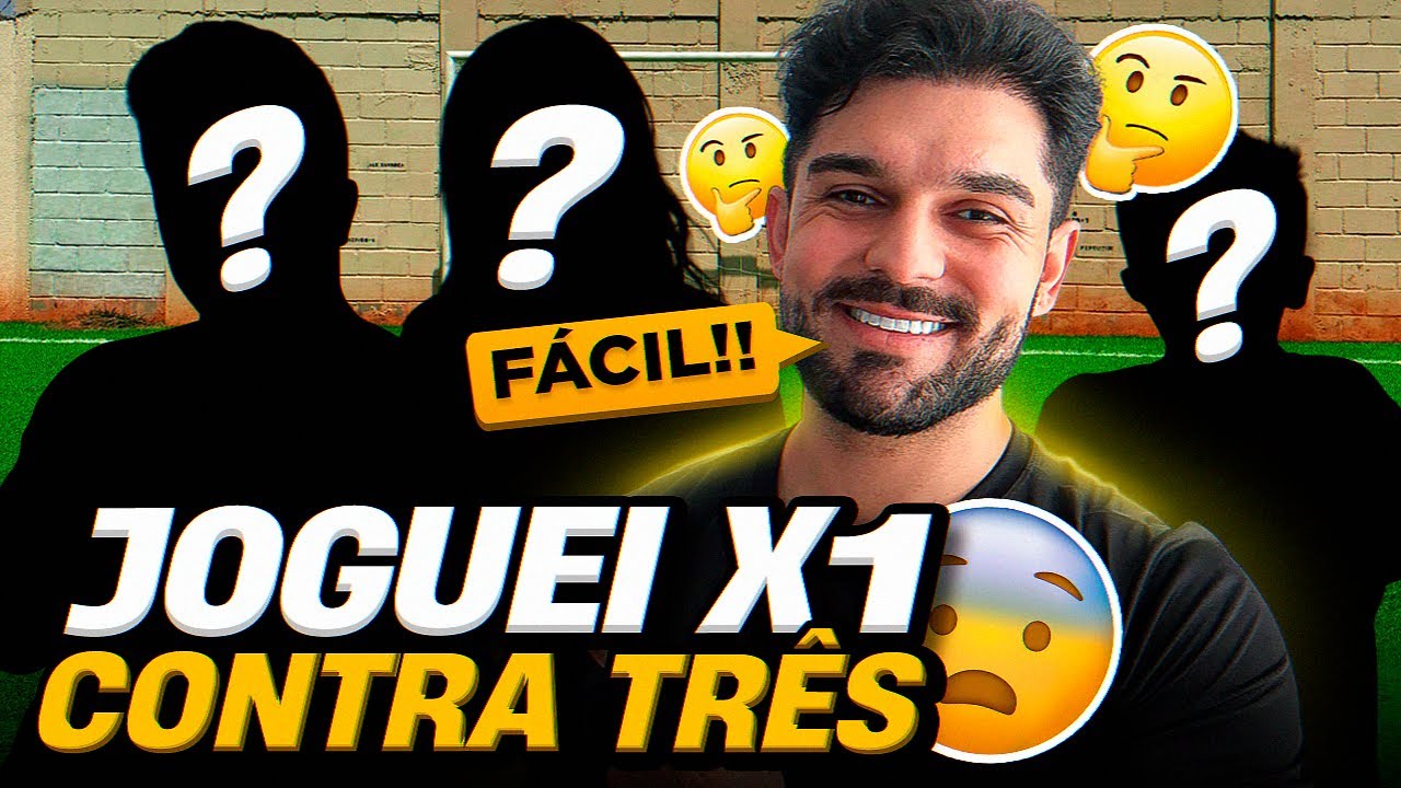 X1 CONTRA 3 - E O RESULTADO SURPREENDEU TODO MUNDO 😳