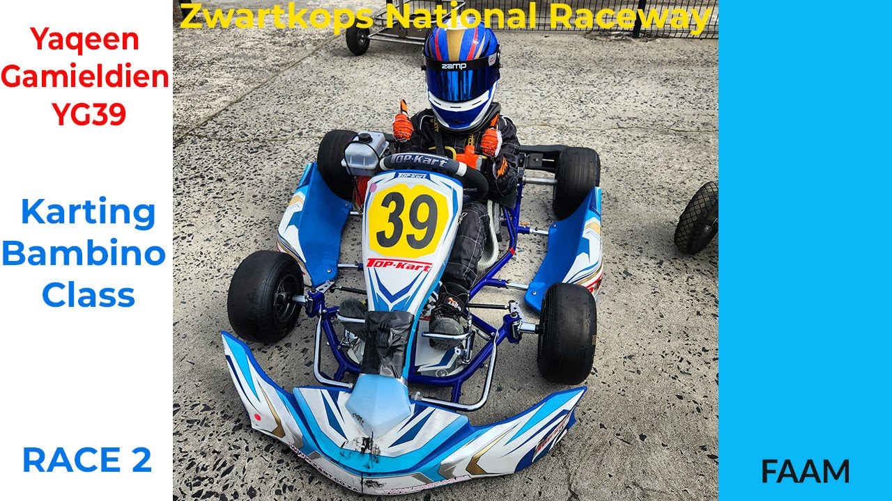 Onboard Karting | Yaqeenraces_39 | Bambino Class | Zwartkops | Race 2