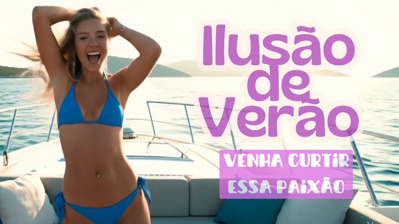 🎶 Ilusão de Verão - Clipe original – Era amor… ou só calor? 2.000 ouvintes já embarcaram nessa vibe!