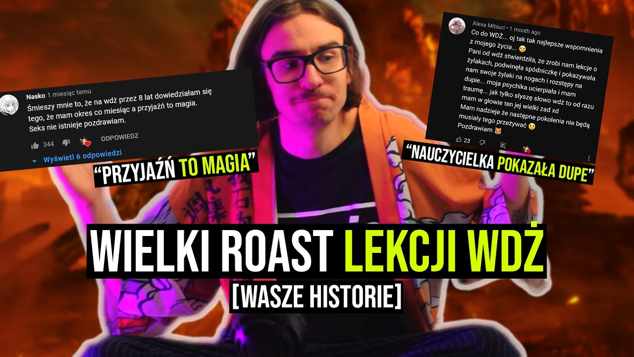 MUSIMY ZDELEGALIZOWAĆ LEKCJE WDŻ  (CZYTAM WASZE HISTORIE)