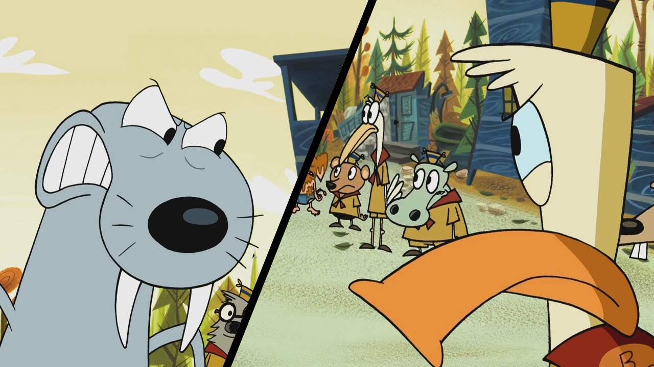 Camp Lazlo - Harold and Edward in duel