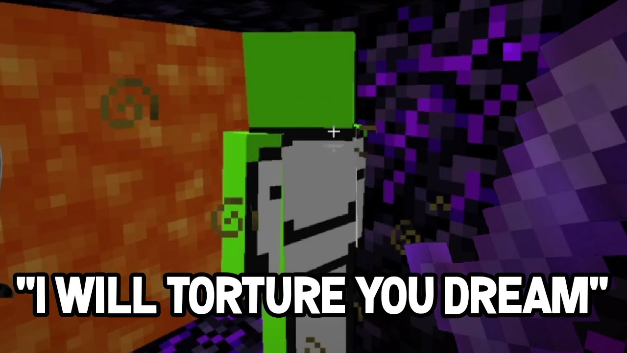 Quackity visits Dream and threatens him on Dream SMP Prison