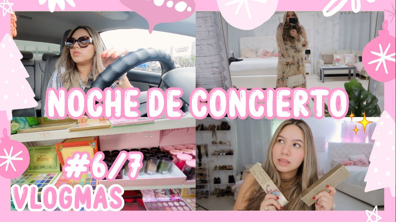 VLOGMAS #6/7🎄Noche de Concierto! ✨