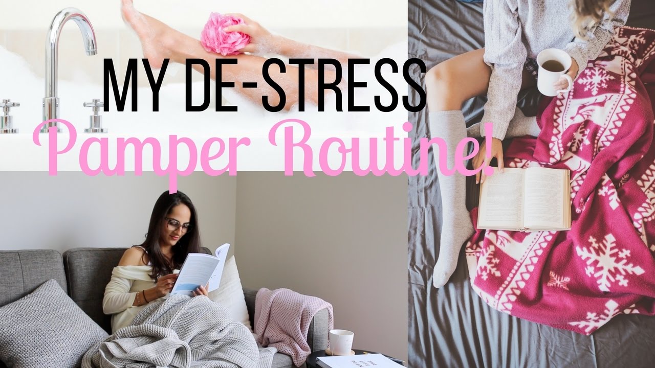 MY PAMPER ROUTINE | Study With Jess