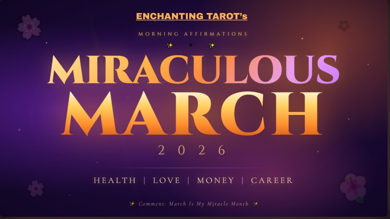 MIRACULOUS MARCH 2026 | Morning Affirmations for Health, Money, Love & Career | Listen Every Day