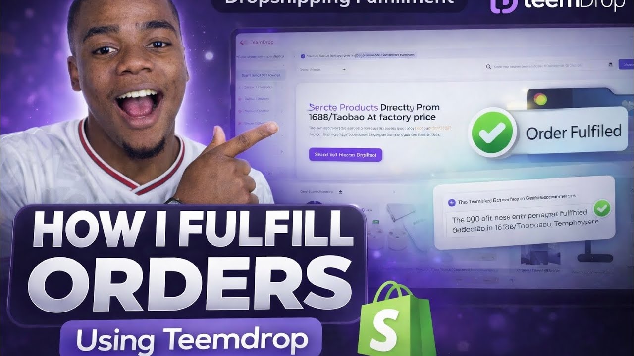 How to Fulfil Dropshipping Orders with Teemdrop 