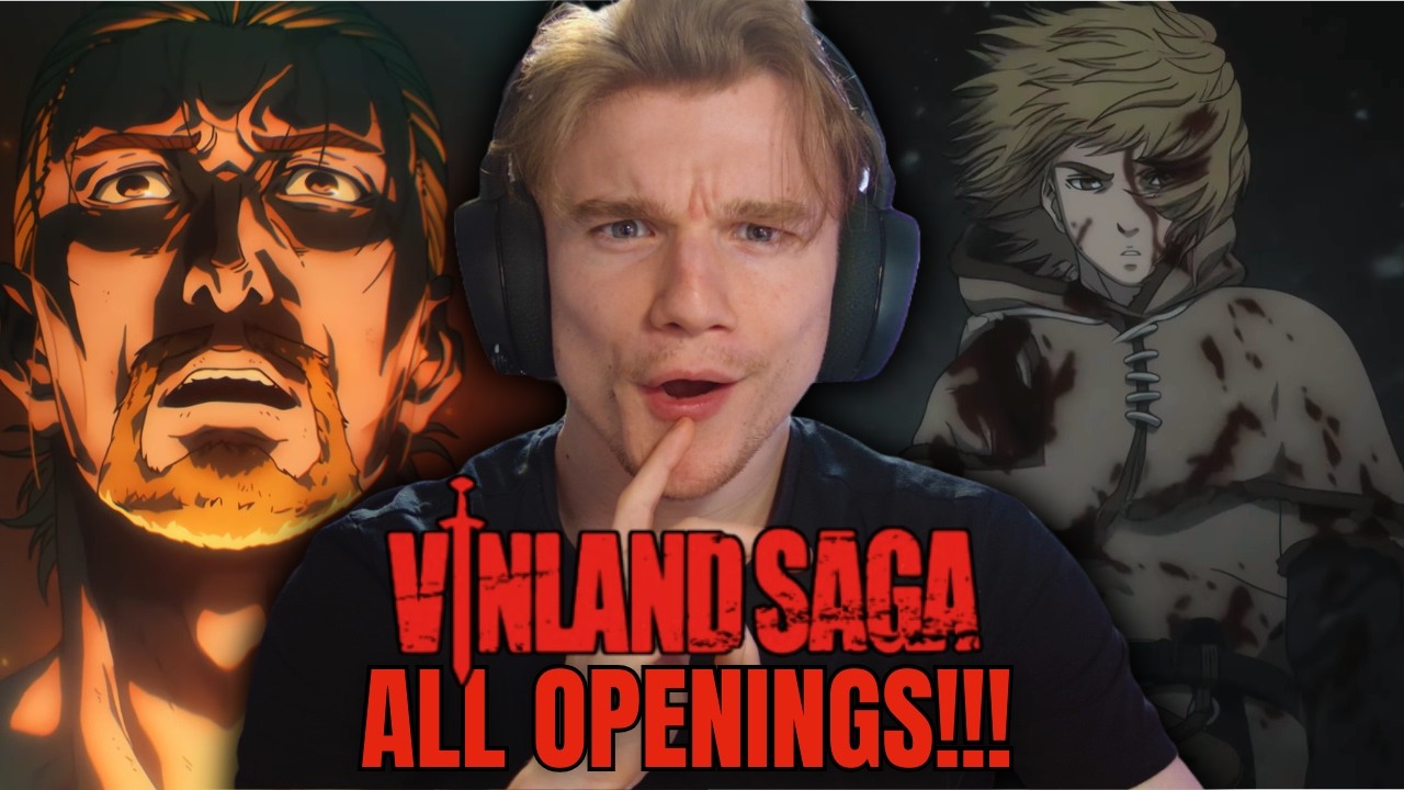 REACTING To Vinland Saga | ALL Openings (1-4)!!!