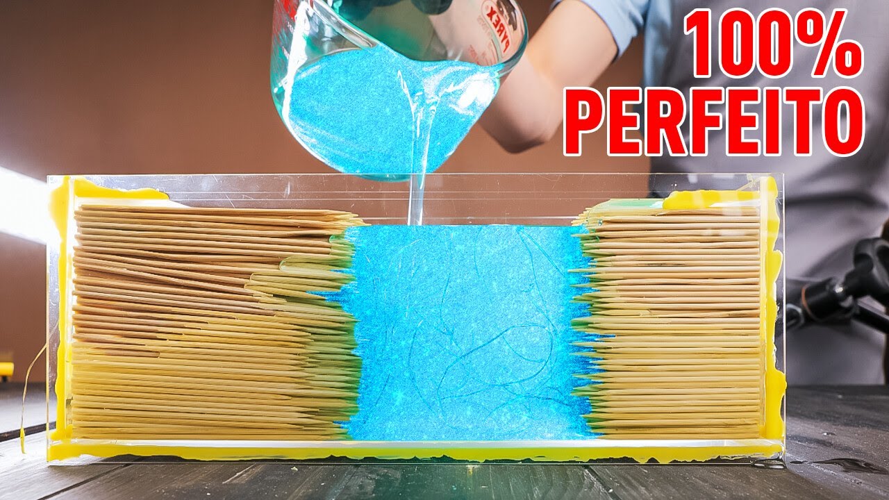 Crie Sua Própria Luz Noturna de Resina Époxi 💡🔥 Artesanato DIY Fácil e Incrível
