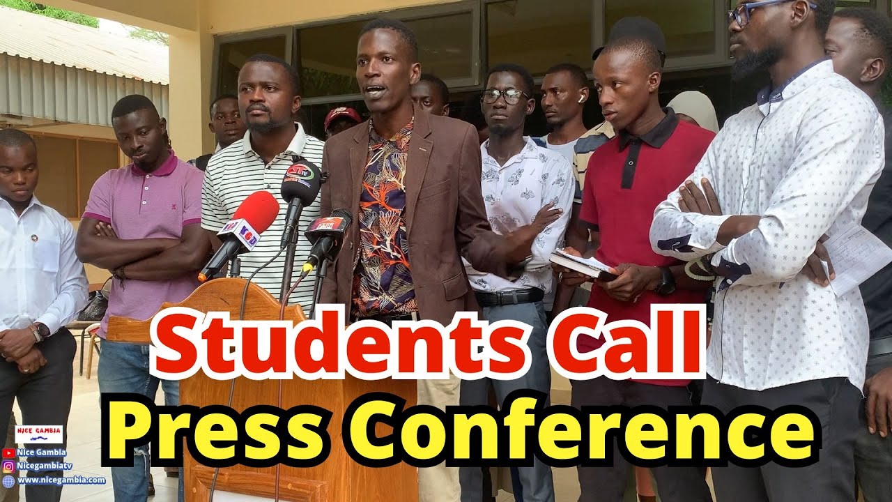 University Student Calls For Press Conference
