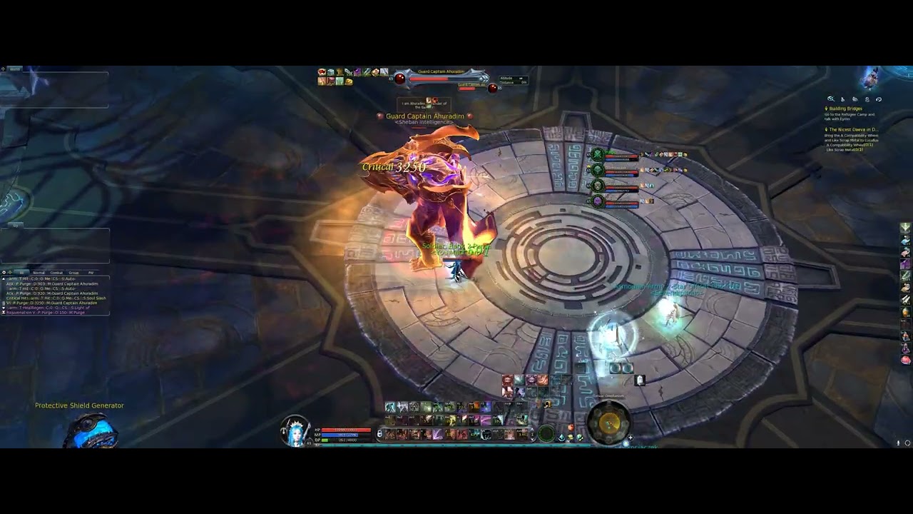 EuroAION Sauro last boss - duo with second window Cleric  [duo client]
