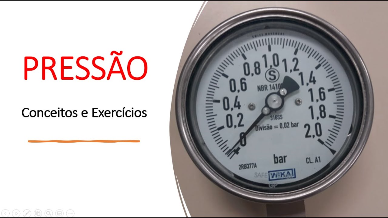Pressão: Conceito Físico e Exercícios Resolvidos