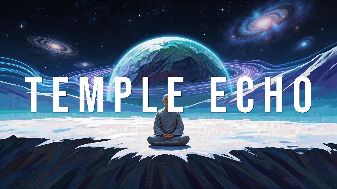 4K UHD | TEMPLE ECHO - Deep Healing Meditation Music [1 HOUR 39 MINS]