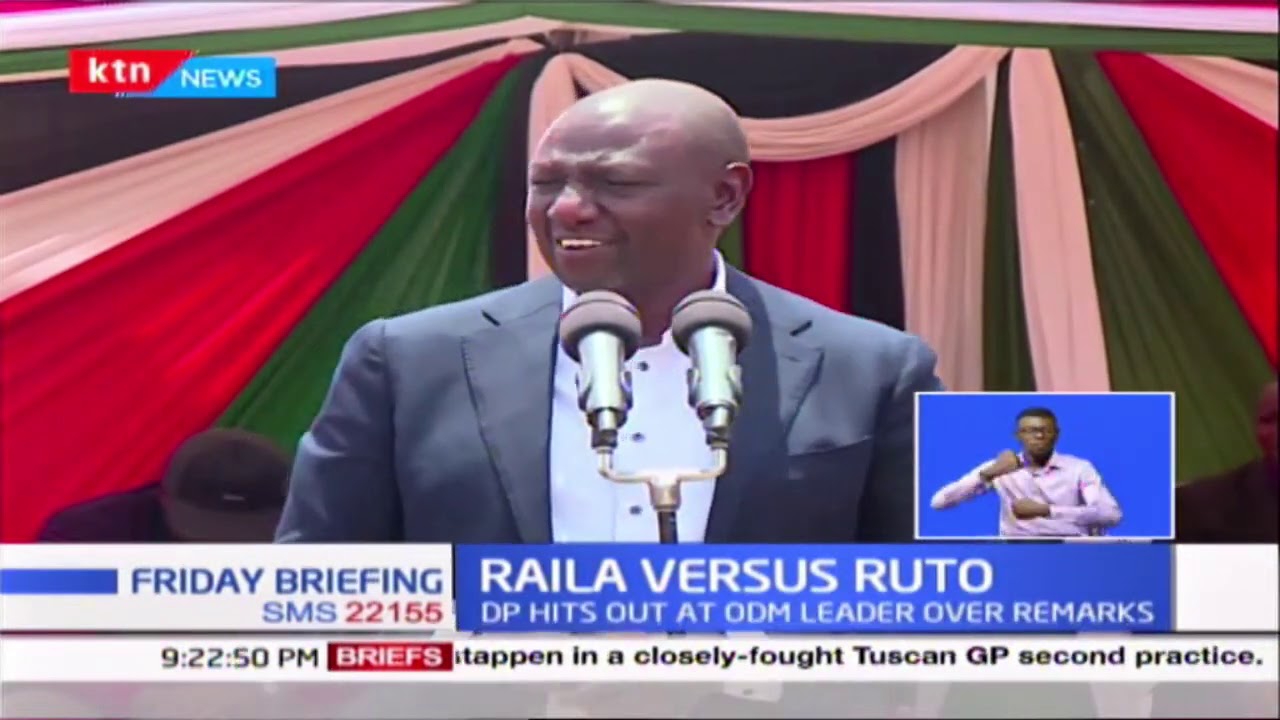 Raila VS Ruto: DP hits out at ODM leader over remarks on his contribution to various groups