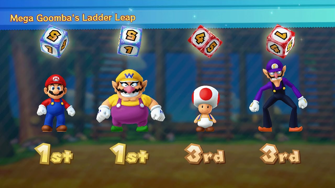 Mario Party 10 - Mario vs Wario vs Toad vs Waluigi - Airship Central