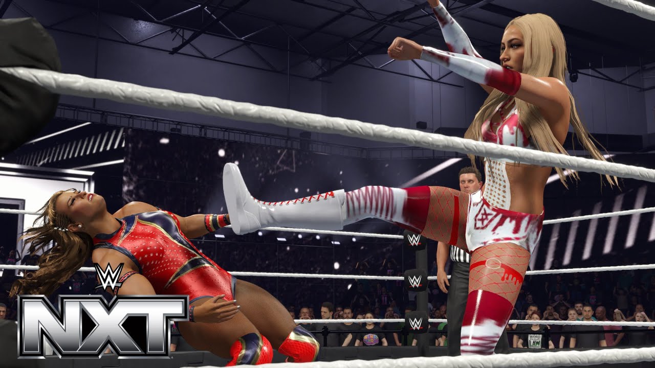 WWE2K25 NXT - IZZI DAME (W/TATUM PAXLEY) RETURNS TO FACE JORDYNNE GRACE