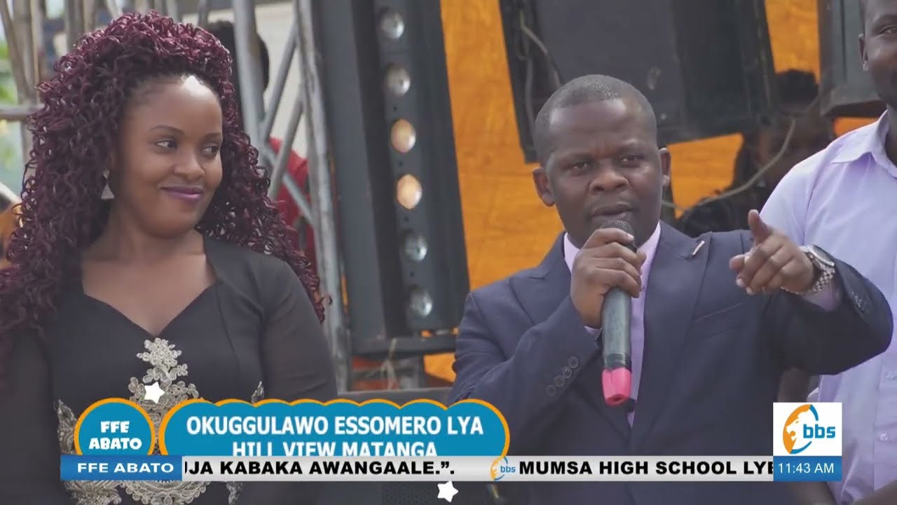 Okuggulawo essomero lya Hill View Primary School Matanga, abayizi boolesezza ebitone #FfeAbato