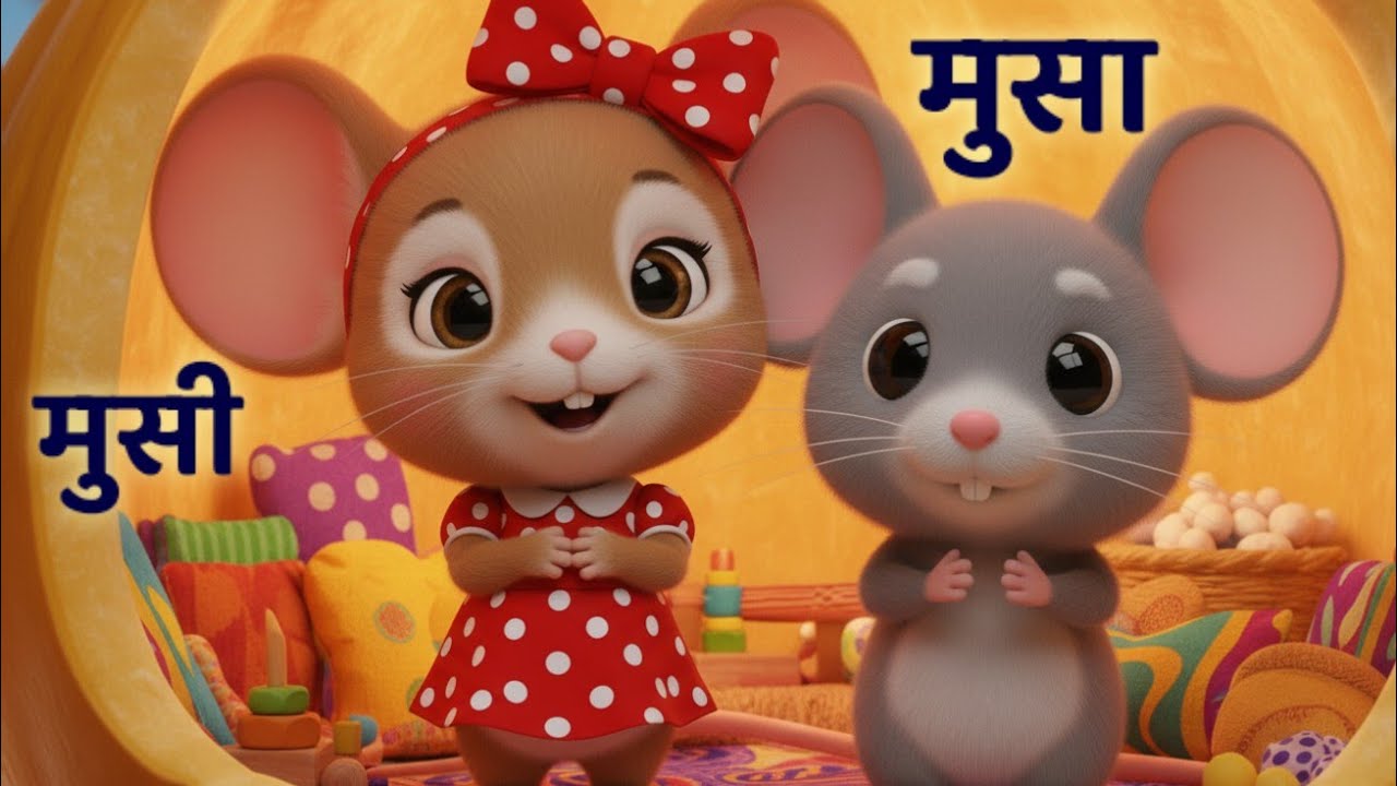 Musa Musi मुसा मुसी | एउटा थियो मुसा | Nepali Animated Nursery Rhymes | लोकप्रिय नेपाली बालगीत