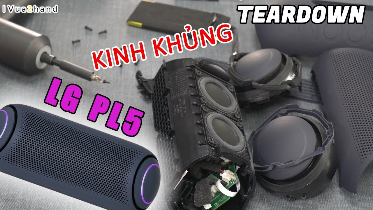 BUNG LG PL5 TearDown xem nội thất Loa Lg | Quá rẻ - Quá tốt