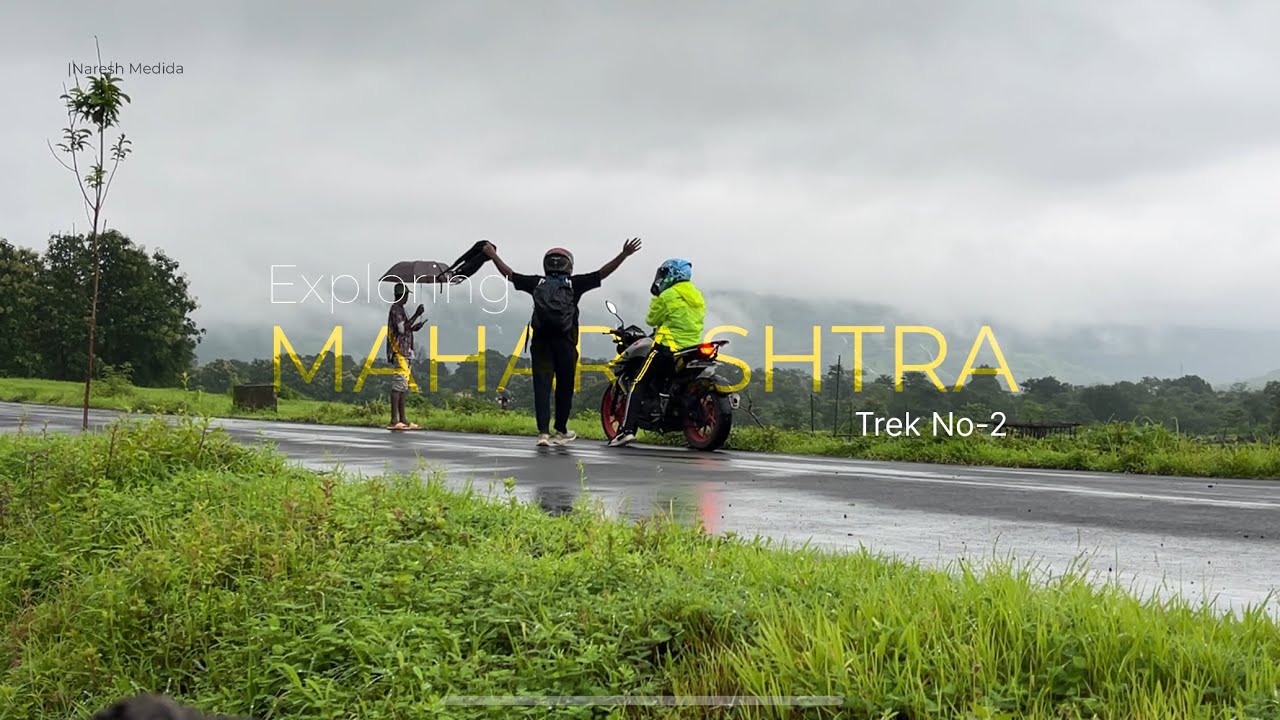 I went on a monsoon trek to Nanemachi in heavy rain | cinematic vlog in telugu | Naresh Medida