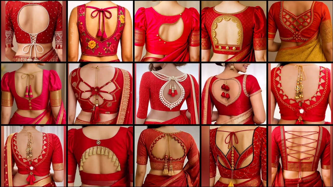 So pretty😍✨trending🔥🔥 blouse back neck design 2026// beautiful😍 blouse design//blouse design ideas💕