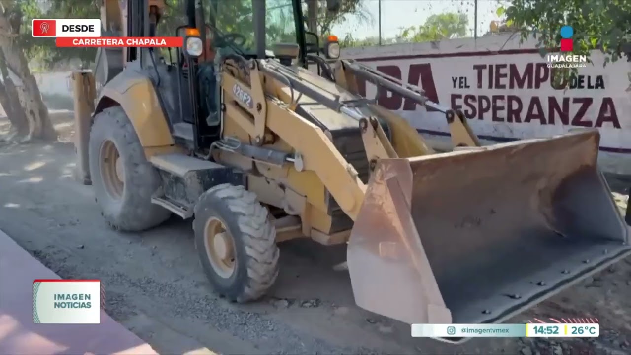 Aceleran obras en carretera a Chapala | Noticias GDL con Carolina Mart&iacute;nez